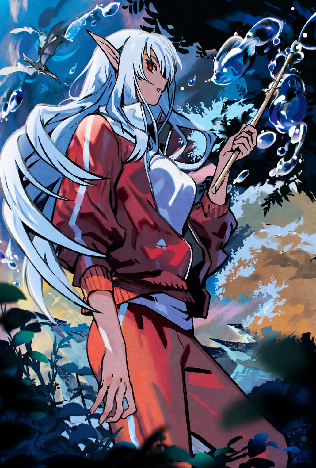 This Alluring Dark Elf Has the Heart of a Middle-Aged Man! Cover