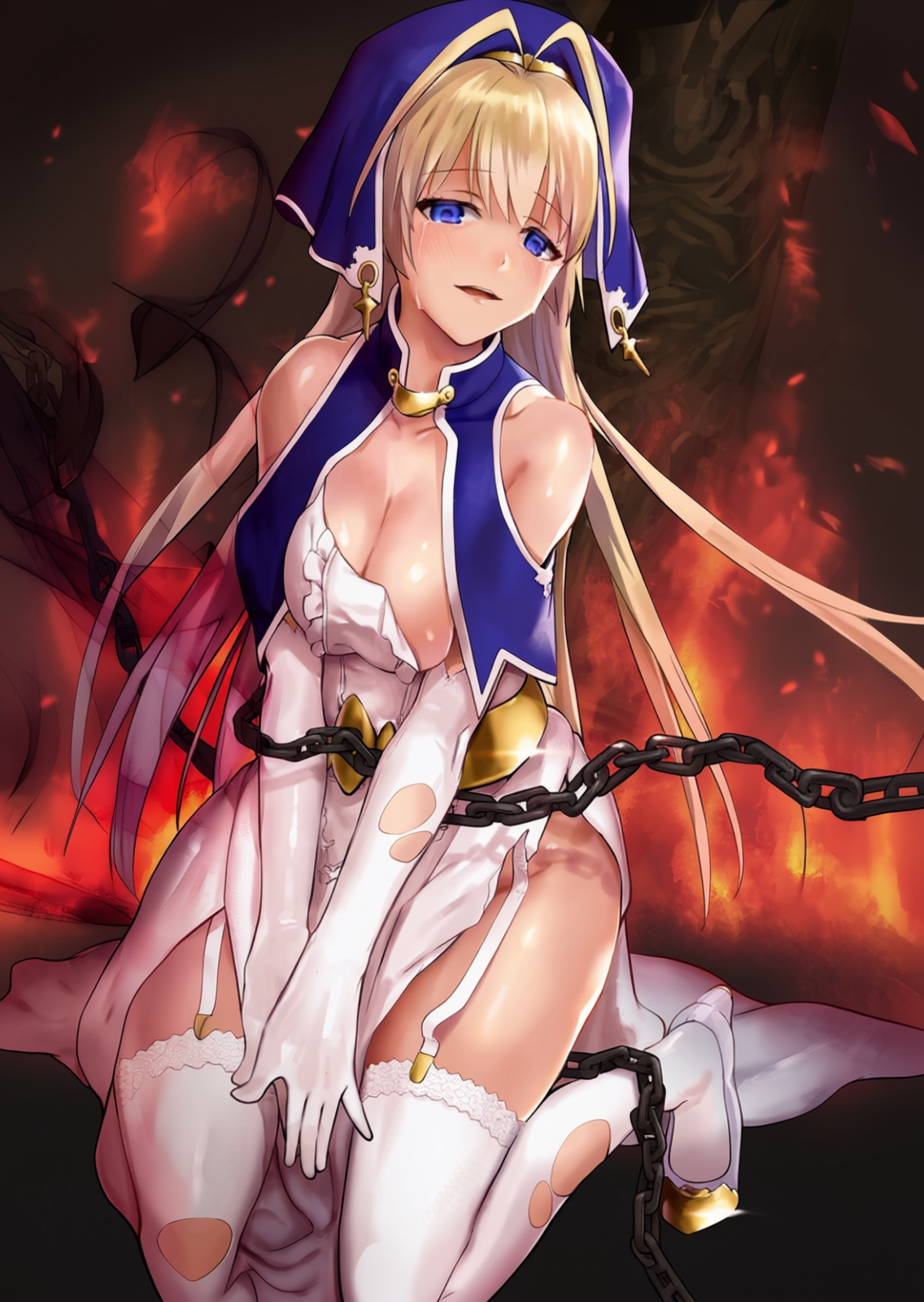 My Childhood Friend is a Corrupted Saintess! Cover